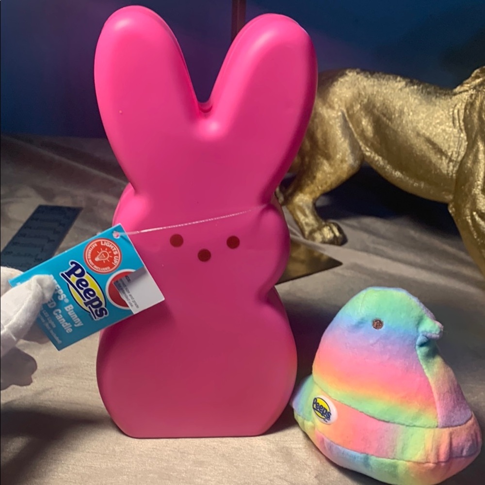 Pink Easter Bunny Bag Accessory